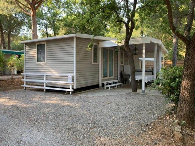 Mobile Home 6-Pers Camping Lei Suves-Cotes D'Azur-Including Airco Roquebrune-sur Argens Dış mekan fotoğraf