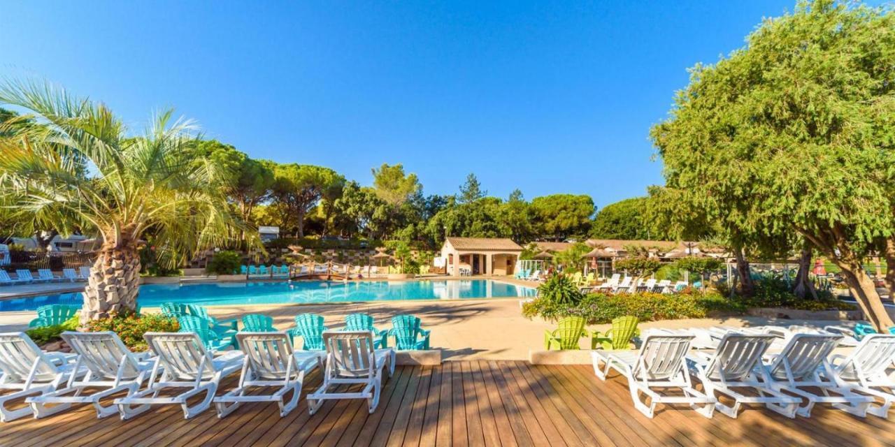 Mobile Home 6-Pers Camping Lei Suves-Cotes D'Azur-Including Airco Roquebrune-sur Argens Dış mekan fotoğraf